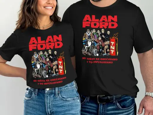 Popularna Alan Ford Grupa Ikona TNT T-Shirts — izobraženie 2