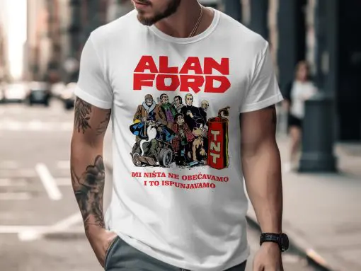 Popularna Alan Ford Grupa Ikona TNT T-Shirts — izobraženie 3
