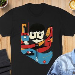 Cool Modern Art Inspired Character Graphic T-Shirts