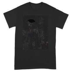 Jedinstveni apstraktni labirint dizajn T-Shirts