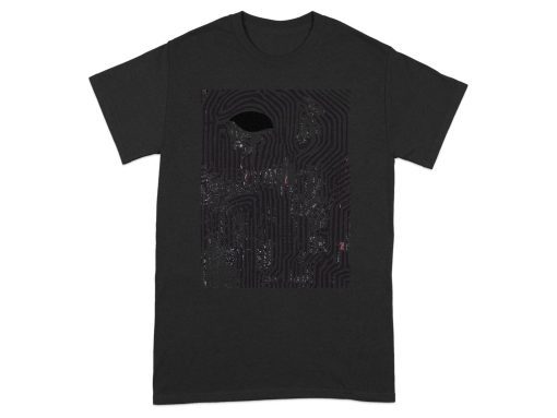 Jedinstveni apstraktni labirint dizajn T-Shirts