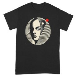 Fascinantni apstraktni portreti na modernim T-Shirts