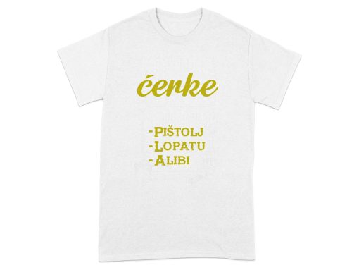 Imam Prelepe Čenke Takođe Imam Pištolj T-Shirts — izobraženie 4