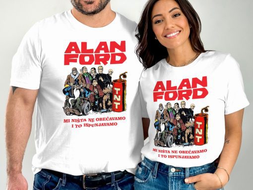 Popularna Alan Ford Grupa Ikona TNT T-Shirts