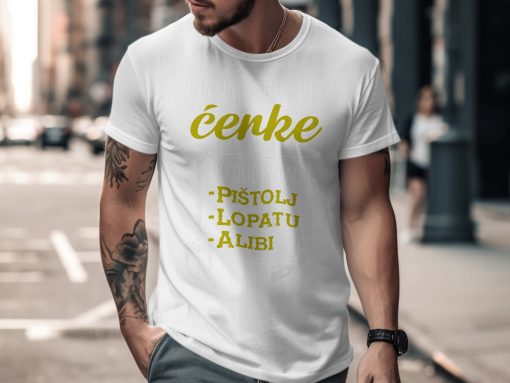 Imam Prelepe Čenke Takođe Imam Pištolj T-Shirts — izobraženie 3
