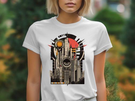 Modern Graphic Urban Design Art T-Shirts