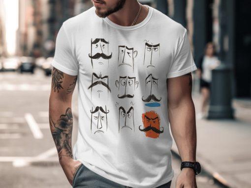 Zanimljive majice sa različitim izrazima lica T-Shirts