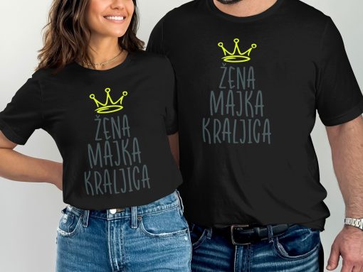 Žena Majka Kraljica sa krunom Woman Mother Queen Majica
