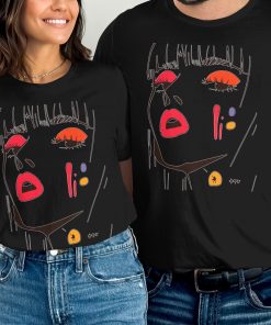 Colorful Woman Art Graphic Image Trendy Fashion Majica