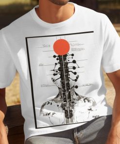 Muška majica 'Digital Anatomy' - Moderna umetnost