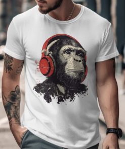 Muška majica 'Music Monkey' - Urban dizajn