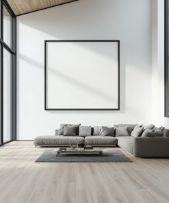 Apstraktna slika na platnu - Minimalistička elegancija u neutralnim tonovima