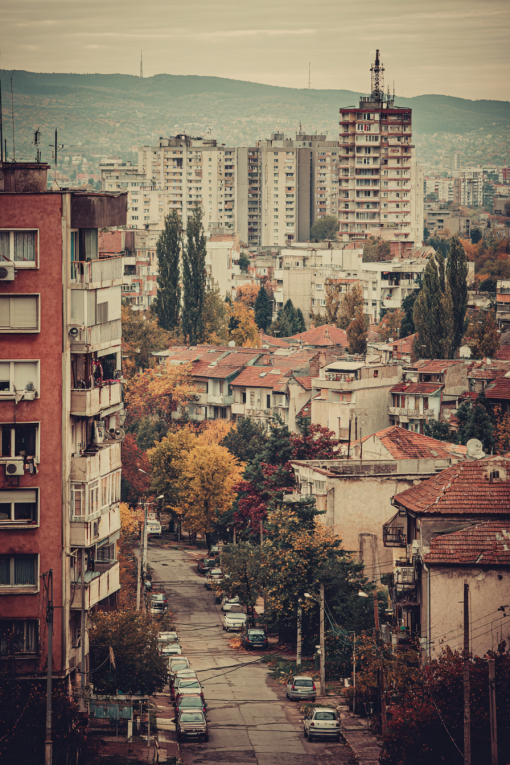 Apstraktno platno 'Creatorium Serbian Ecommerce Panorame Iroki Vidici Beograd' - Moderna umetnost