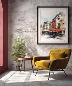 Apstraktno platno 'Creatorium Serbian Ecommerce Framed Large 60x80cm To 100x150c C05c9c23 7c12 4ef6 8fb6 9287d566a1ff 2' - Moderna umetnost