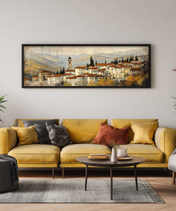 Apstraktno platno 'Creatorium Serbian Ecommerce Framed Panoramic 30x90cm To 50x1 624a010f 37d0 42ee Aafa 692c1f6674a8 2' - Moderna umetnost