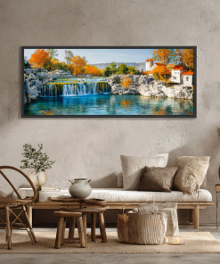 Apstraktno platno 'Creatorium Serbian Ecommerce Framed Panoramic 30x90cm To 50x1 624a010f 37d0 42ee Aafa 692c1f6674a8 3' - Moderna umetnost