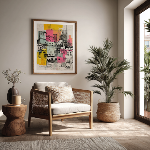 Apstraktno platno 'Creatorium Serbian Ecommerce Framed Small To Medium 20x25cm A7dc5110 7293 46fd 9c3f 5a21e55be1db 1' - Moderna umetnost