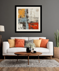 Apstraktno platno 'Creatorium Serbian Ecommerce Framed Square 30x30cm To 80x80cm 8ee944e8 68f9 4bfd A994 2bd6830a75f9 0' - Moderna umetnost
