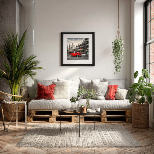 Apstraktno platno 'Creatorium Serbian Ecommerce Framed Square 30x30cm To 80x80cm Ee19165a 7394 4438 Bec7 D6d554cc4213 1' - Moderna umetnost